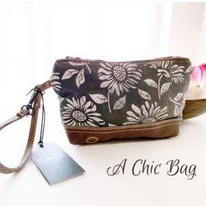 Last 1NWT Myra Bag Sunflower Small Clutch/Wristlet